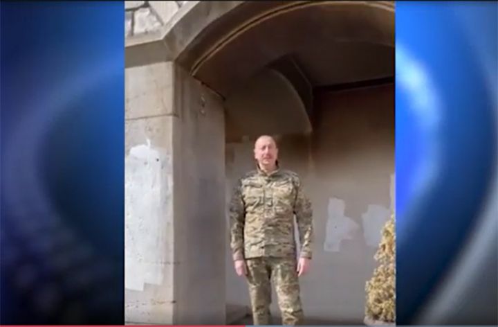 Şuşa şəhərinə səfərdən görüntülər - VİDEO