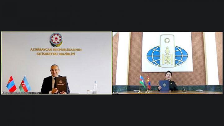 Monqolustanla ticarət və iqtisadi əməkdaşlıq haqqında Saziş imzalandı
