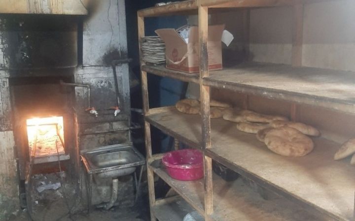 Şörək sexində tələblərin kobud şəkildə pozulduğu aşkar edilib - FOTOLAR