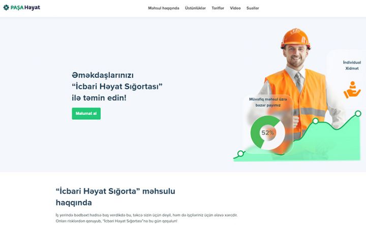 “İcbari Həyat sığortası” məhsulu haqqında bütün məlumatlar bir portalda!