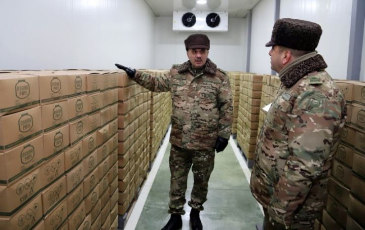 Kəlbəcərdə yeni hərbi obyektlər istifadəyə verilib