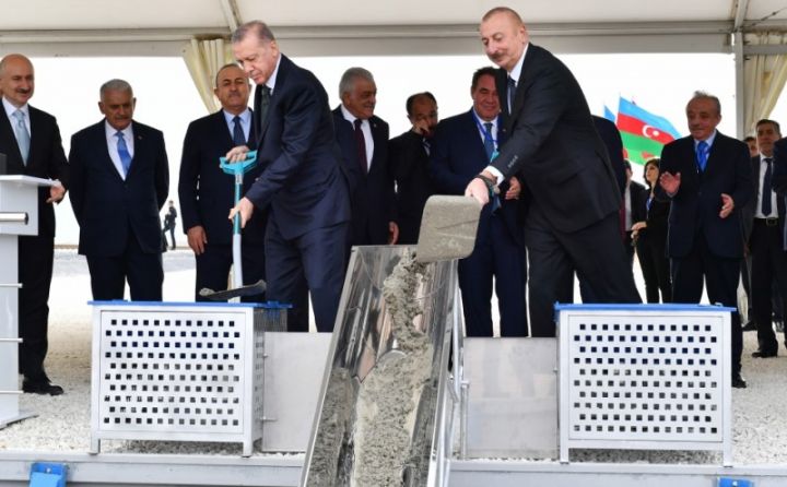 Cəbrayıl rayonunda Qumlaq dəmir yolu stansiyasının təməli qoyulub