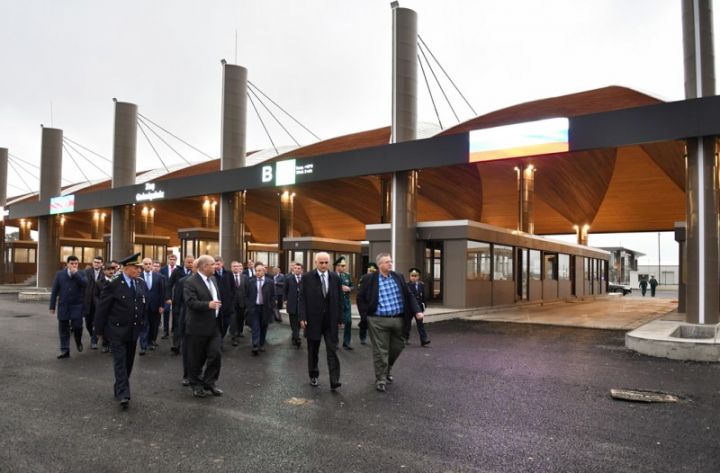 Azərbaycan və Rusiya nümayəndə heyətləri sərhəd-keçid məntəqələrinə baxış keçirdilər