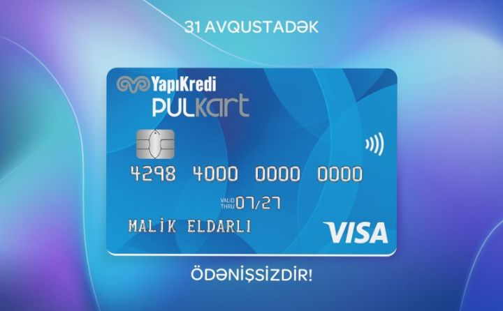 VISA kartlarını 31 avqustadək pulsuz əldə edin!