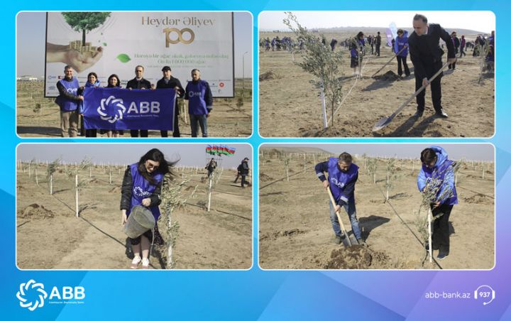 ABB-nin iştirakı ilə 1 milyon ağac əkiləcək!