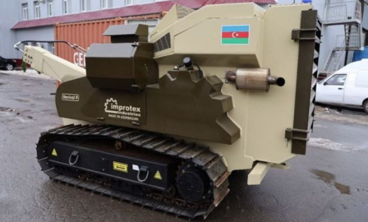 Azərbaycan Ukraynaya minaaxtaran maşın verib