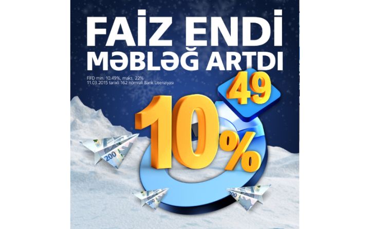 VTB (Azərbaycan) nağd kreditin faizini endirib