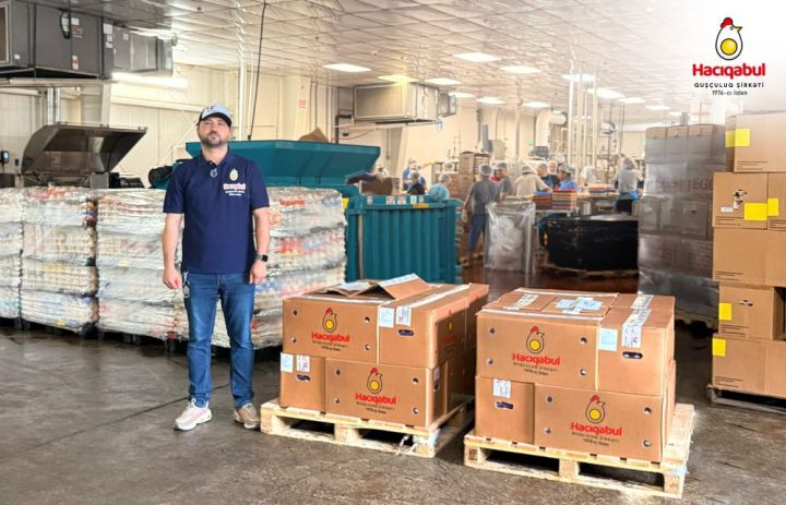 Hacıqabul yumurtaları ABŞ bazarında