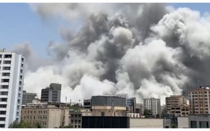 İsrail Tehranın mərkəzində hökumət obyektlərinə zərbələr endirir