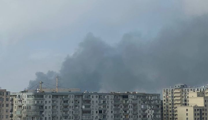 Neft Emalı Zavodunda yanğın söndürülüb
