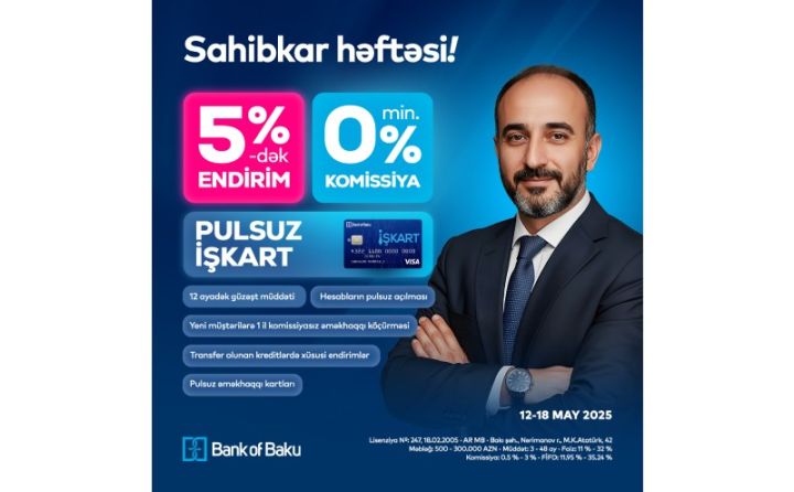 Bank of Baku-da “Sahibkar həftəsi” keçirilir