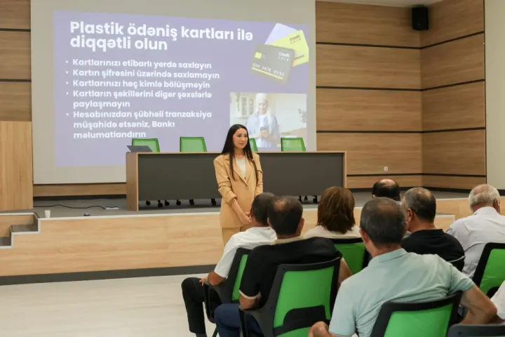 Azercell Bərdədə yaşlılar üçün kibertəhlükəsizlik təlimi keçdi