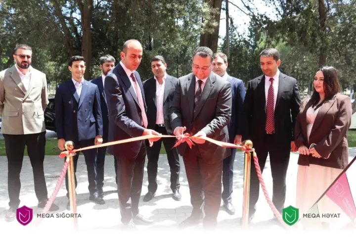 Meqa Sığorta Qrupunun Sumqayıt filialı yeni konsepsiyada istifadəyə verilib