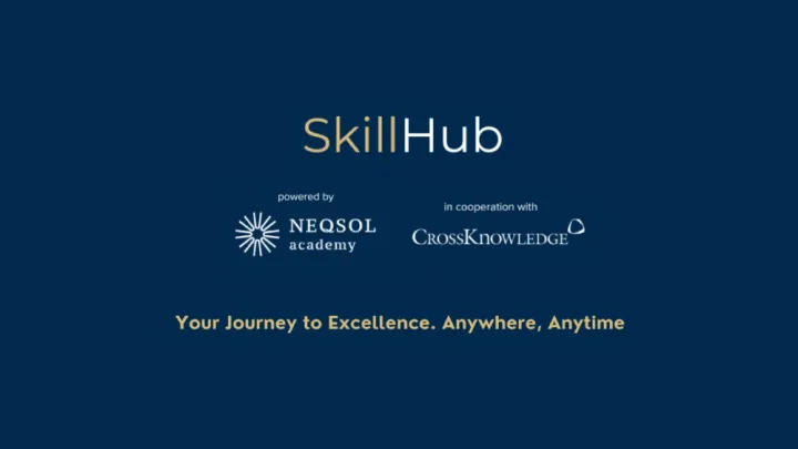 NEQSOL Academy SkillHub öyrənmə platformasını istifadəyə verib