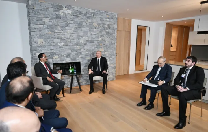 Prezident  İlham Əliyev “DP World” şirkətinin direktoru ilə görüşüb